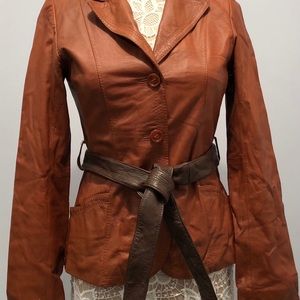 Leather Coat